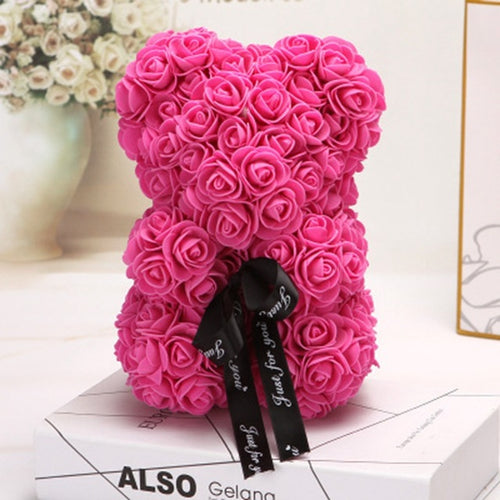 Rose Bear Eternal Flower + Gift Box