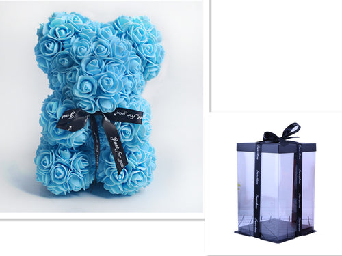 Rose Bear Eternal Flower + Gift Box