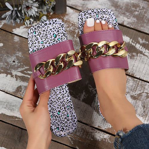 Chain Slippers