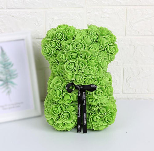 Rose Bear Eternal Flower + Gift Box