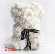 Rose Bear Eternal Flower + Gift Box