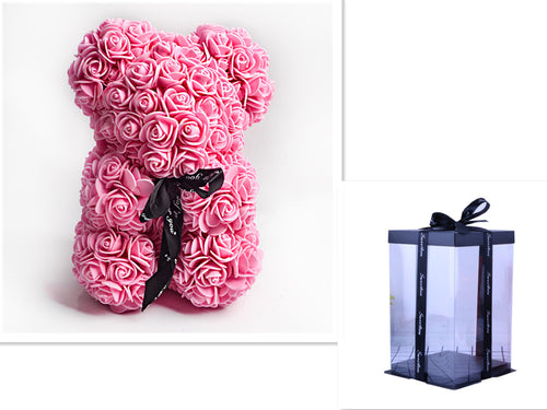 Rose Bear Eternal Flower + Gift Box