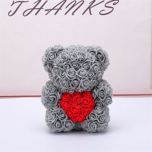 Rose Bear Eternal Flower + Gift Box